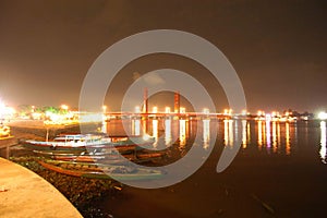 Ampera Bridge in Palembang photo