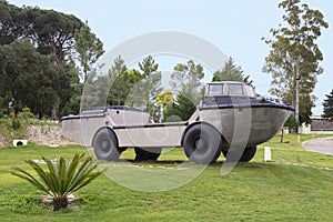 Amphibious car