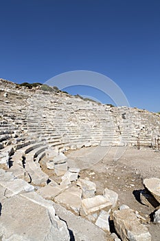 Amphitheate of Knidos in Datca, Mugla