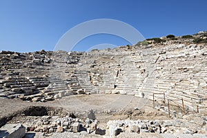 Amphitheate of Knidos in Datca, Mugla photo