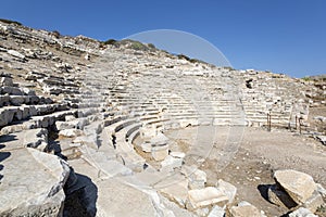 Amphitheate of Knidos in Datca, Mugla photo