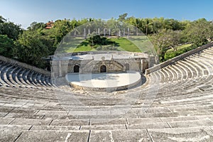 Amphitheater in Altos de Chavon, Dominican Republic.