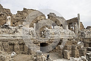 Amphitheater of the ancient city of Side