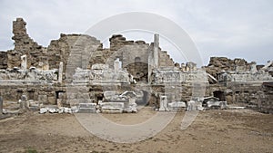 Amphitheater of the ancient city of Side