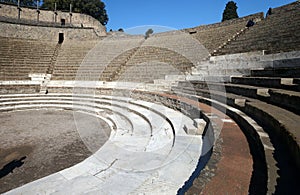 Amphitheater in Ancient Pompeii