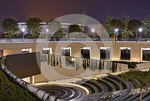 Amphitheater in the new park of Krasnodar city