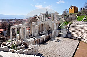 Amphitheater Plovdiv, Bulgaria. photo