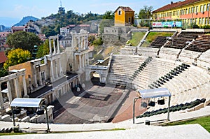 Amphitheater Plovdiv, Bulgaria.