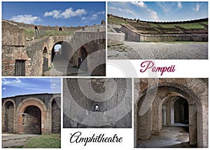 The Amphitheater of Pompeii is an arena built in the 1st century AD. It is one of the best preserved amphitheaters in the world