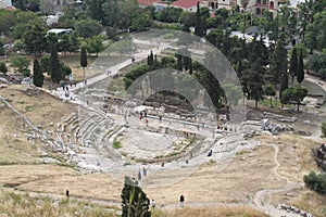 Amphitheater ruins in Athens, Greece.