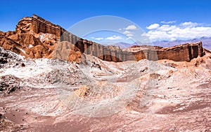 The Amphitheater in the Valle de la Luna