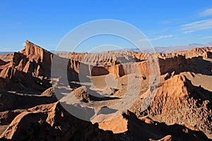 Amphitheater, valle de la Luna, valley of the moon, Atacama desert Chile