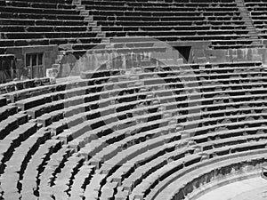 Amphitheatre auditorium, Bosra