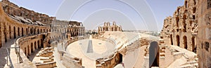 Amphitheatre in El-Jem, Tunisia