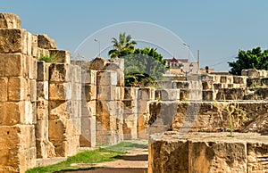 Amphitheatre of El Jem, a UNESCO world heritage site in Tunisia