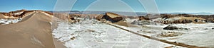 Amphitheatre in Moon Valley, Atacama Desert, Chile