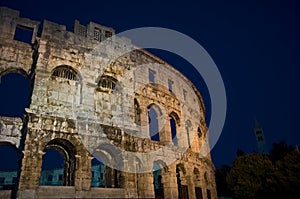 Amphitheatre in Pula, Croatia