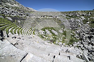 Amphitheatre of Sagalassos in Isparta, Turkey