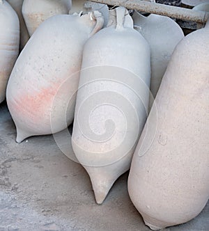 Amphorae in Pompeii