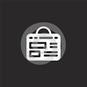 amplifier icon. Filled amplifier icon for website design and mobile, app development. amplifier icon from filled music instruments