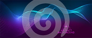 Amplitude Abstract Background
