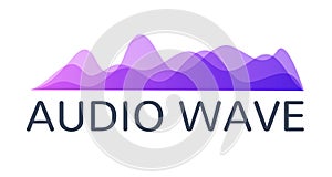 Amplitude colorful motion waves. Abstract equalizer music sound voice wave vector set. Digital graph