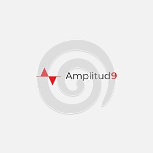 Amplitude 9 and wave 9 abstract lettering wave abstract