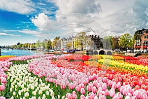 Amstel canal, Amsterdam