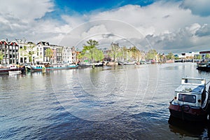 Amstel canal, Amsterdam