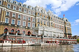 Amstel hotel in Amsterdam