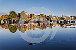 Amstel river, Amsterdam