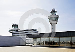Amsterdam Airport Schiphol. Tower. Netherlands