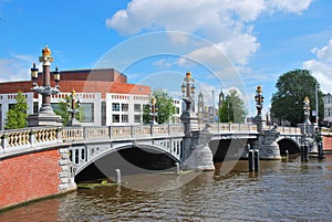 Amsterdam. Blue Bridge