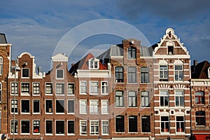 Amsterdam canal houses