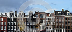 Amsterdam canal houses