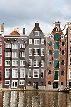 Amsterdam canal houses