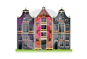 Amsterdam Canal Houses