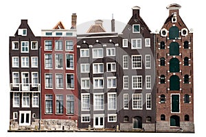 Amsterdam canal houses