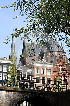 Amsterdam canal houses