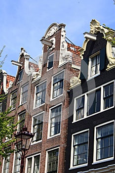 Amsterdam canal houses