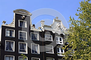 Amsterdam canal houses