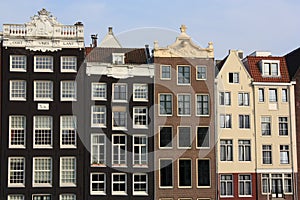 Amsterdam canal houses