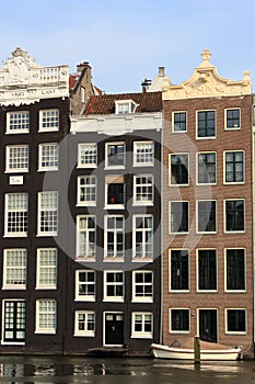 Amsterdam canal houses