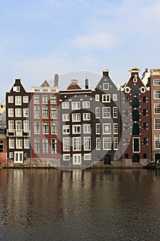 Amsterdam canal houses