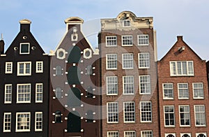 Amsterdam canal houses