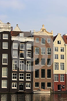 Amsterdam canal houses