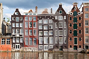 Amsterdam canal houses