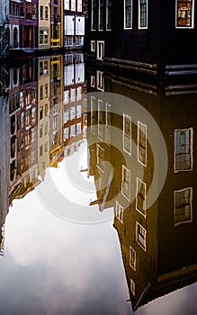 Amsterdam Canal Reflections