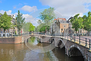 Amsterdam canals photo