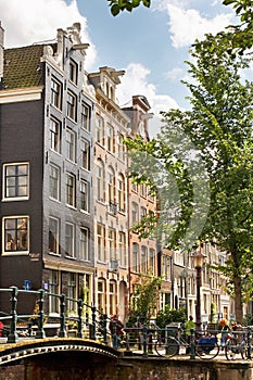 Amsterdam canals photo